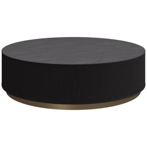 Sunpan Kalla Coffee Table Charcoal | Lamps Plus