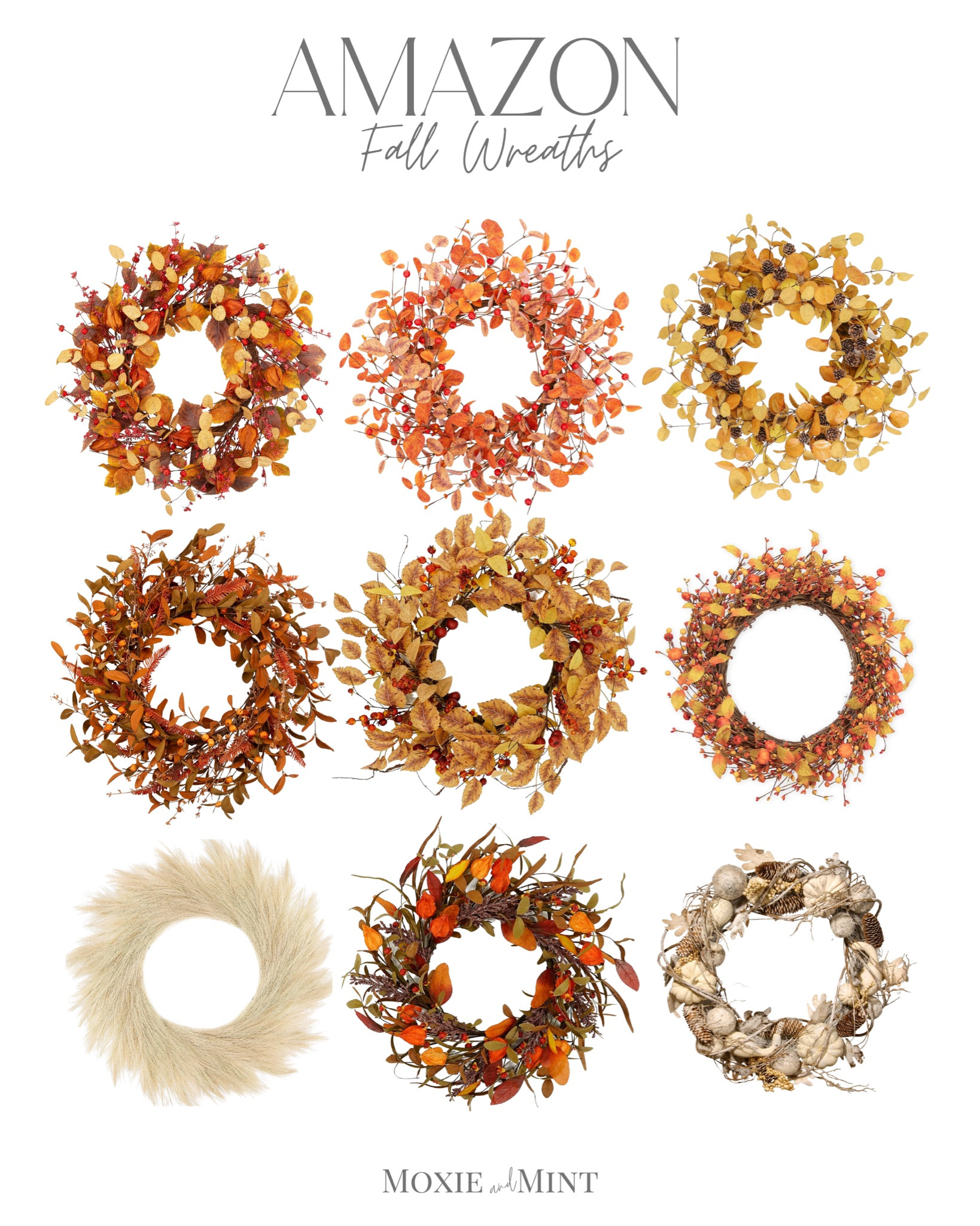 Amazon home / fall front porch decor / fall wreaths / fall greenery

#LTKSeasonal #LTKstyletip #LTKhome
