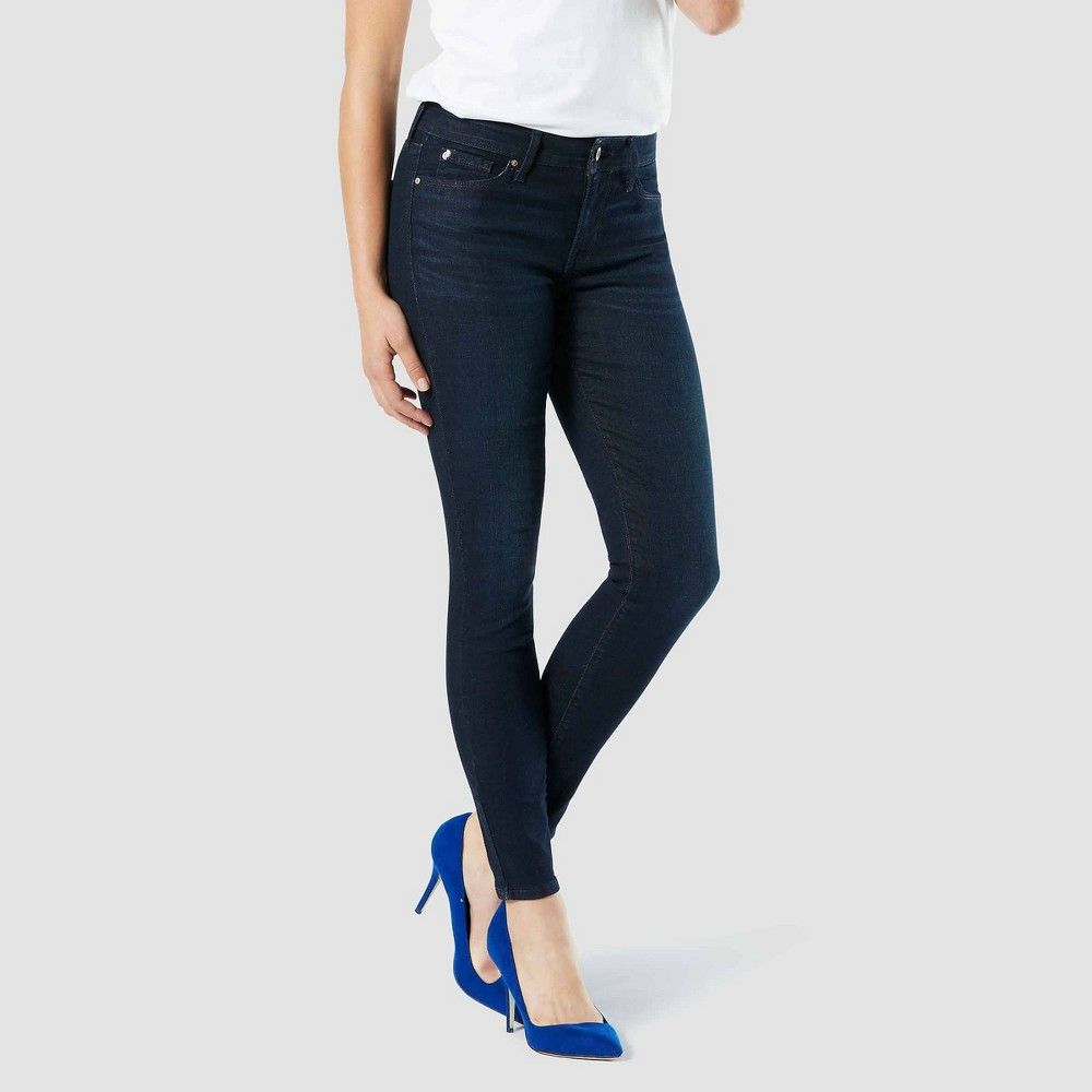 DENIZEN from Levi's Women's Mid-Rise Skinny Jeans - Blue Empire 14 Medium | Target