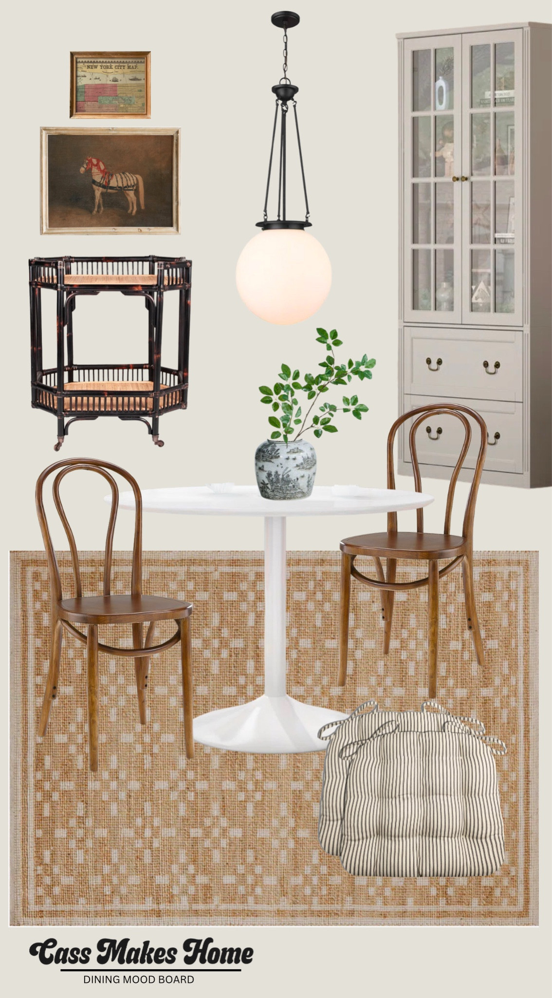 A little French bistro breakfast nook mood board✨🍳

#LTKHome #LTKGiftGuide #LTKFamily