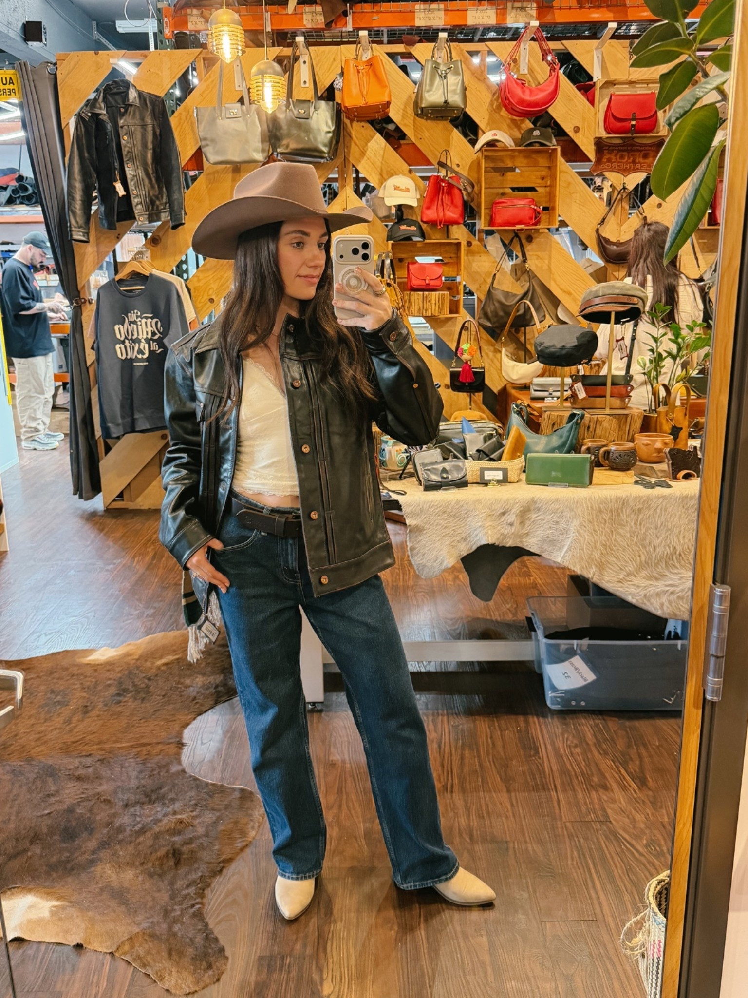 Western girl, Abercrombie, leather belt, cowgirl boots

#LTKootd #LTKgrwm #LTKPetite