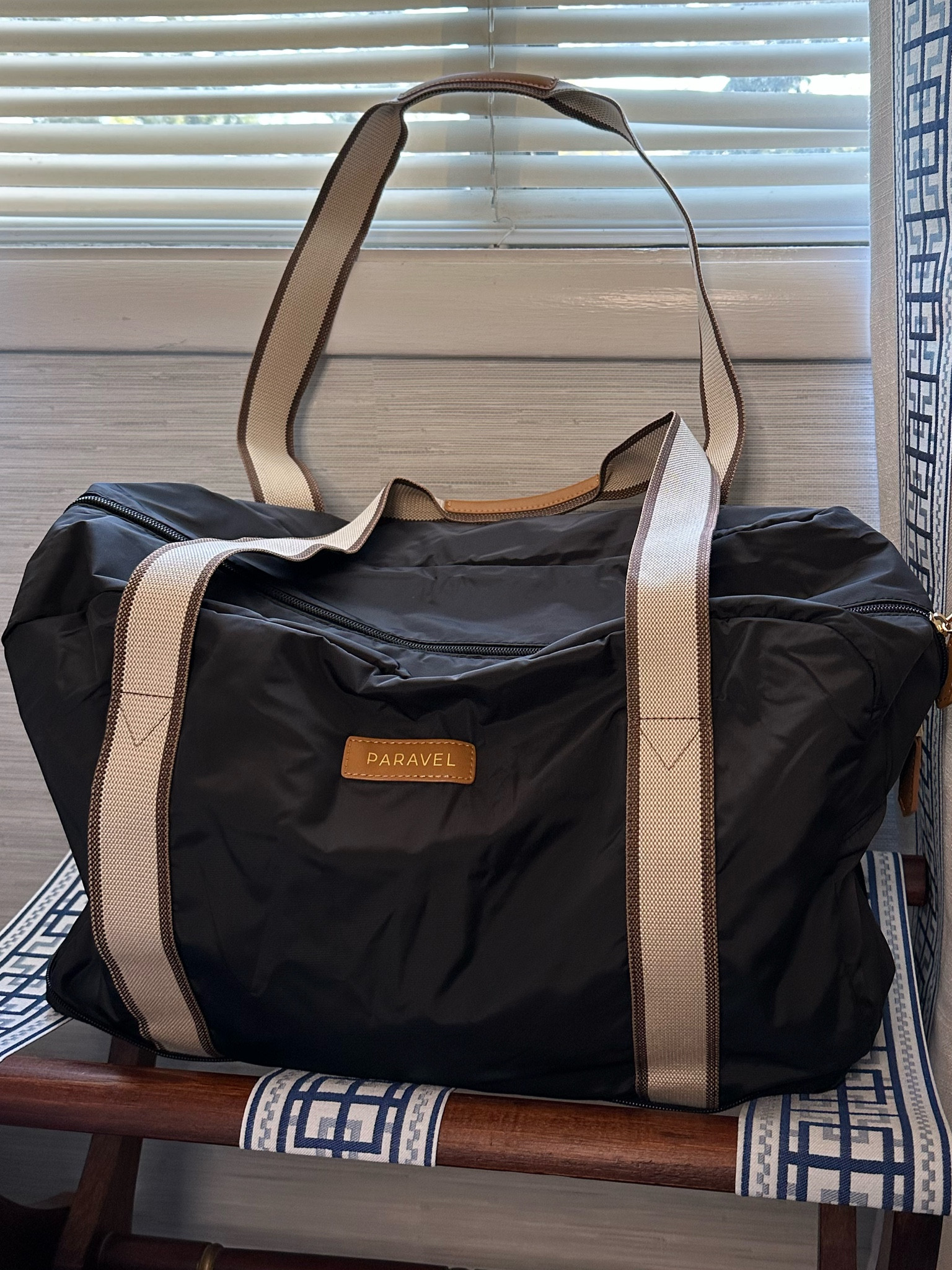 The perfect holiday season travel companion! I recently used this @paravel fold up duffle bag and it's so easy to pack and give you extra room for your return trip. I've used it to tote my shoes, dirty laundry, and even toiletries. As soon as my mom saw it she commented on how much she'd like it making it a great gift idea! I've linked it directly on my @shop.LTK along with some other favorites from the brand to make shopping it easy!  #ad #liketkit 

#LTKFindsUnder100 #LTKHoliday #LTKGiftGuide