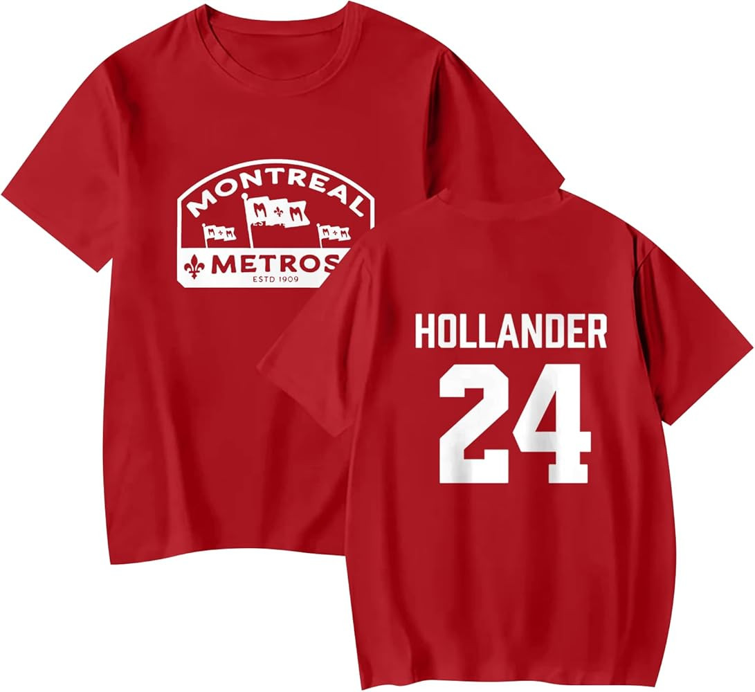 81 24 Hockey Fan T-Shirt - Unisex Crewneck Short Sleeve Fashion Tee Casual Streetwear Top for Wom... | Amazon (US)