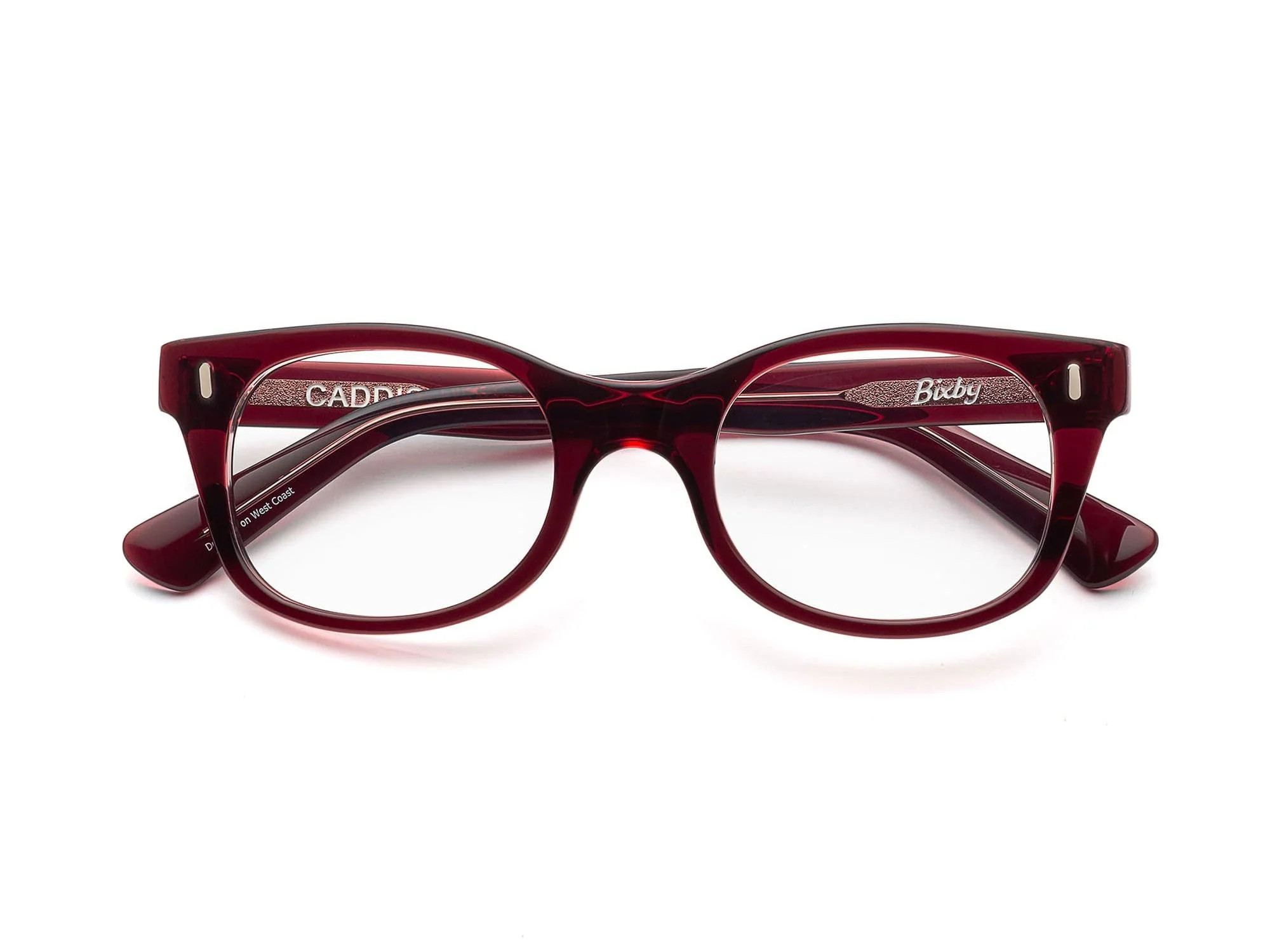 Bixby Reading Glasses - Boxwine Red | Caddis | CADDIS