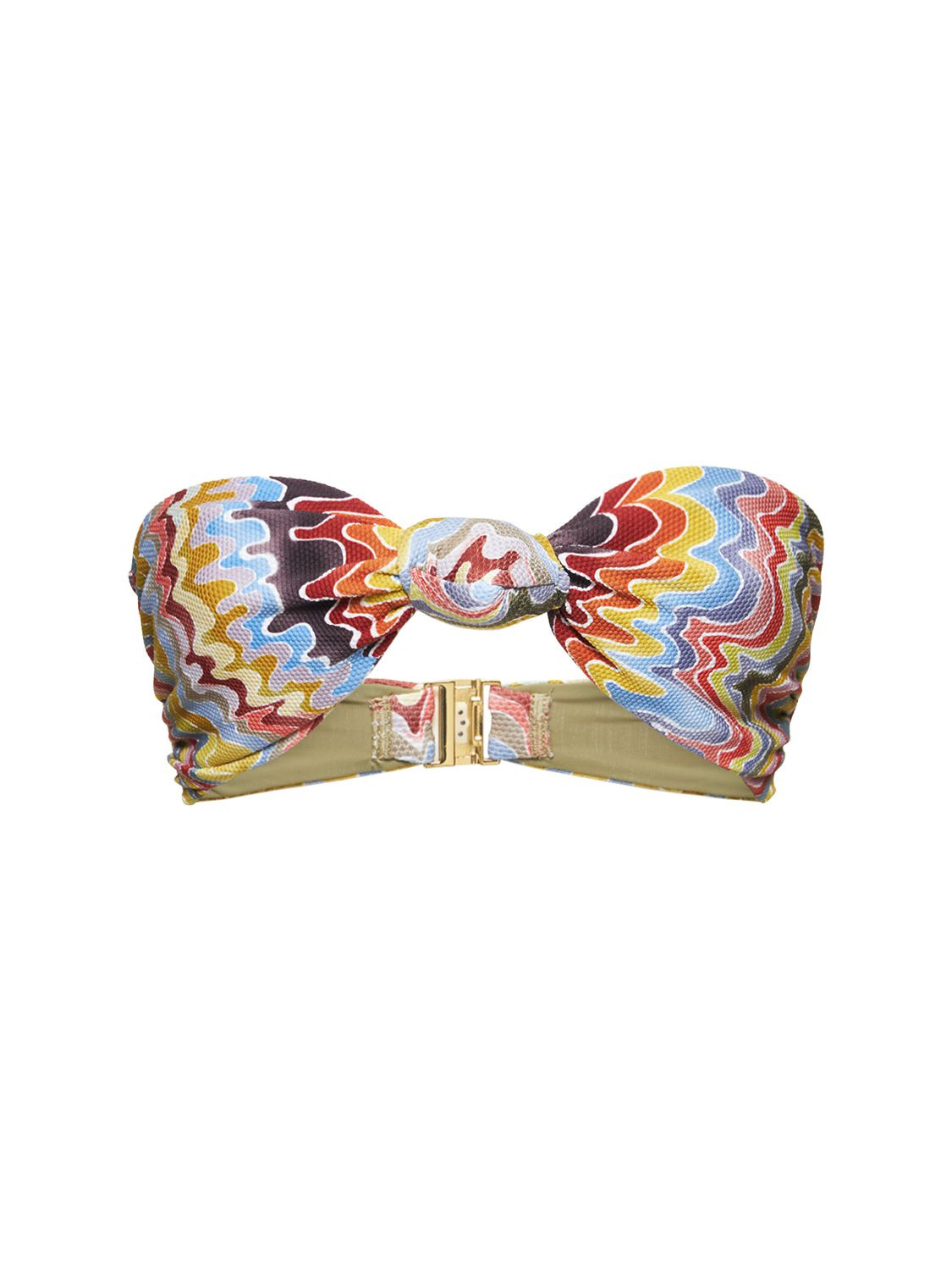 Hunter Printed Bikini Top | Luisaviaroma