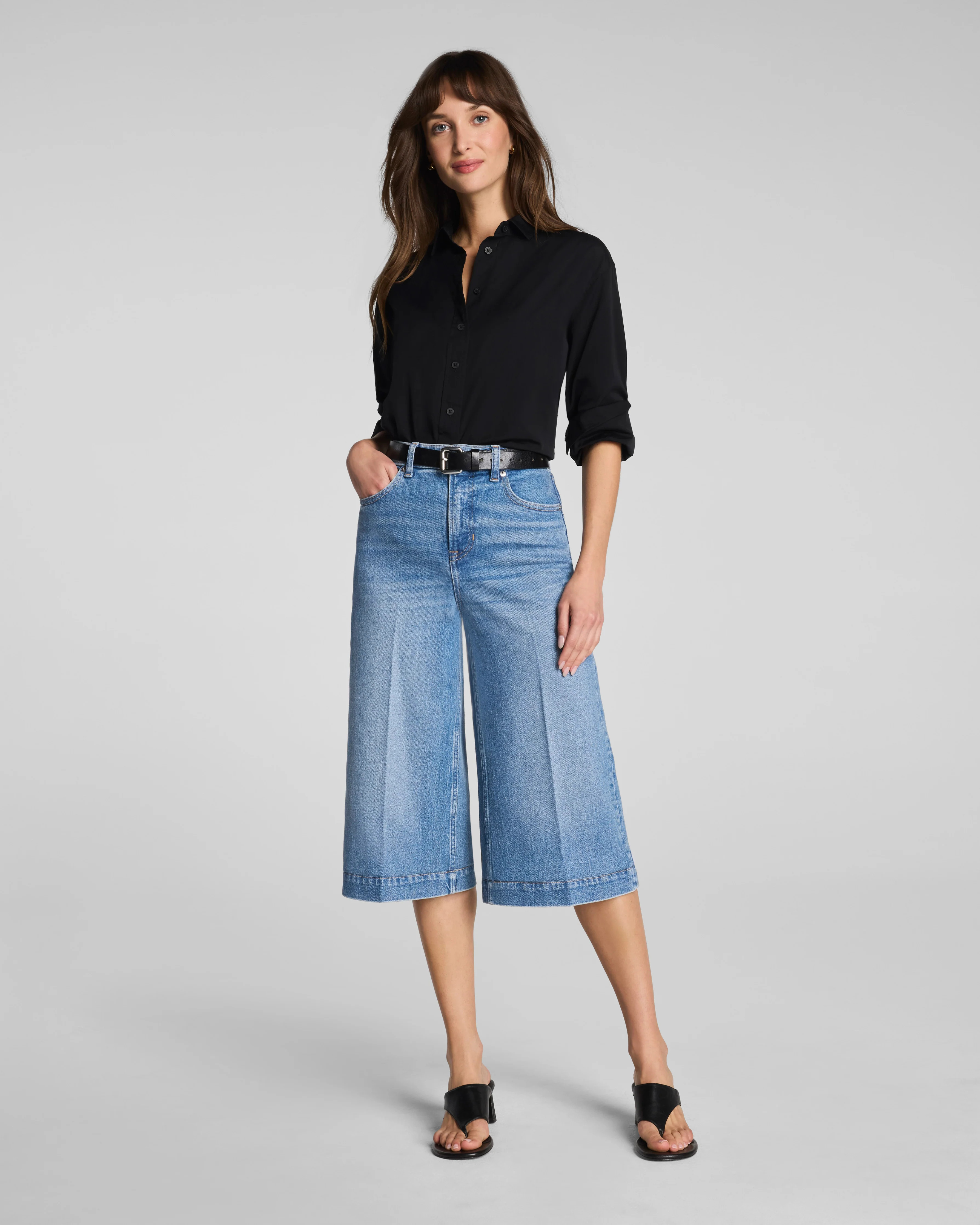 SPANXshape™ Authentic 360Denim Culottes | Spanx