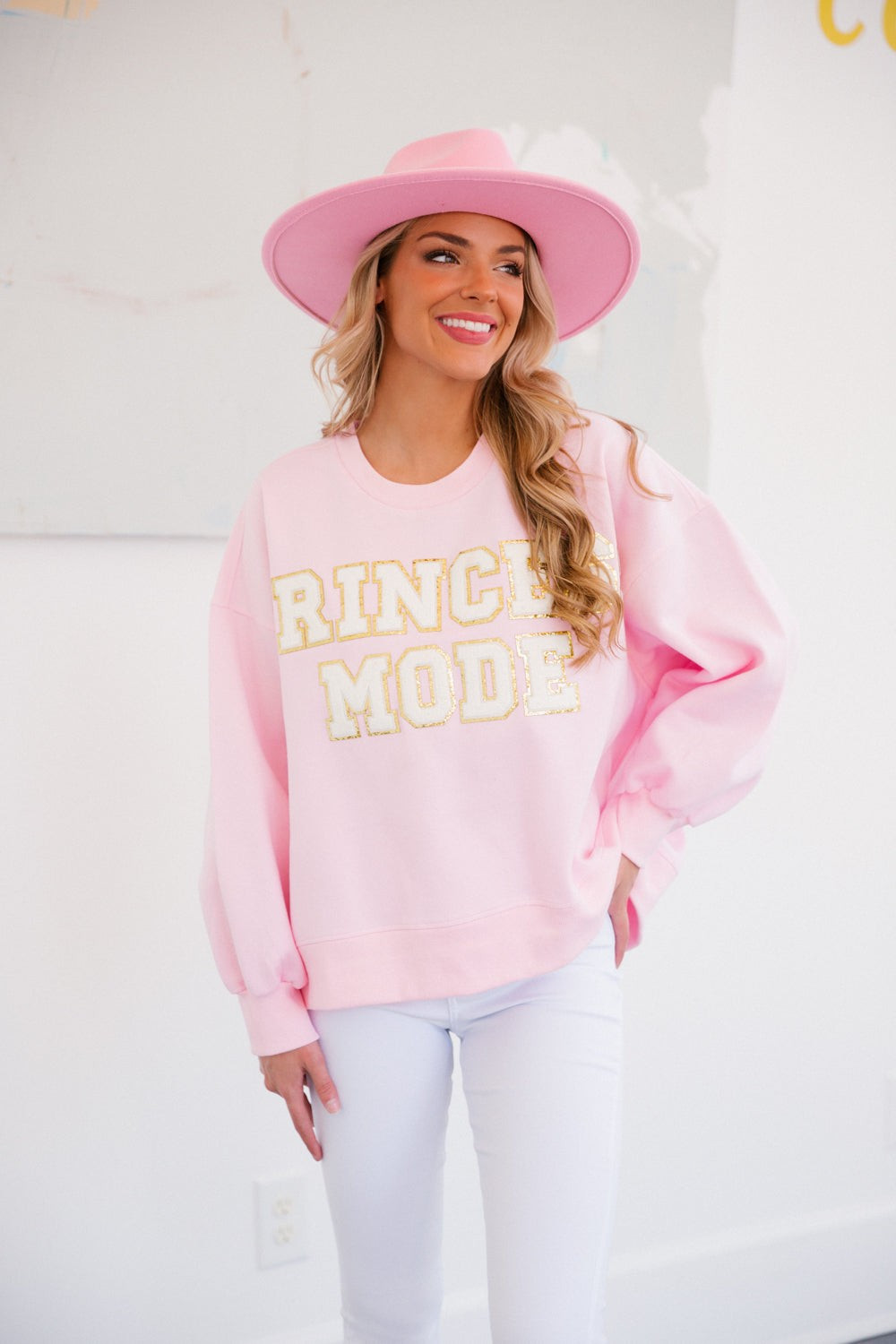 PRINCESS MODE PINK PULLOVER | Judith March