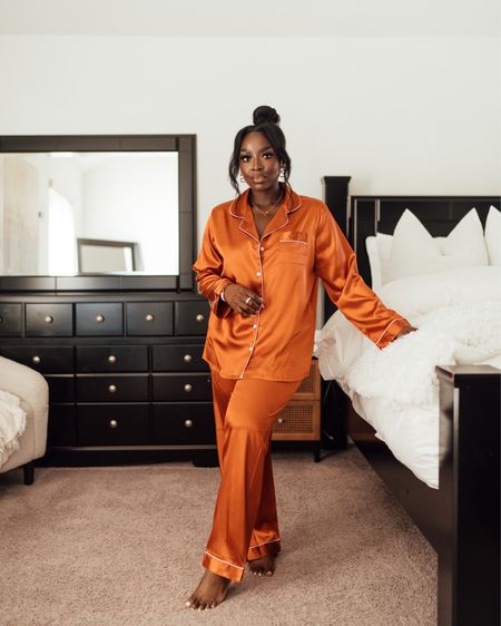 IYKYK I liveee in and love these satin pajamas. At this point I have so many colors I can’t keep up 

#LTKhome #LTKbeauty #LTKfindsunder50