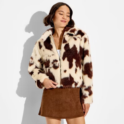 Women's Faux Fur Jacket - Wild Fable™ | Target