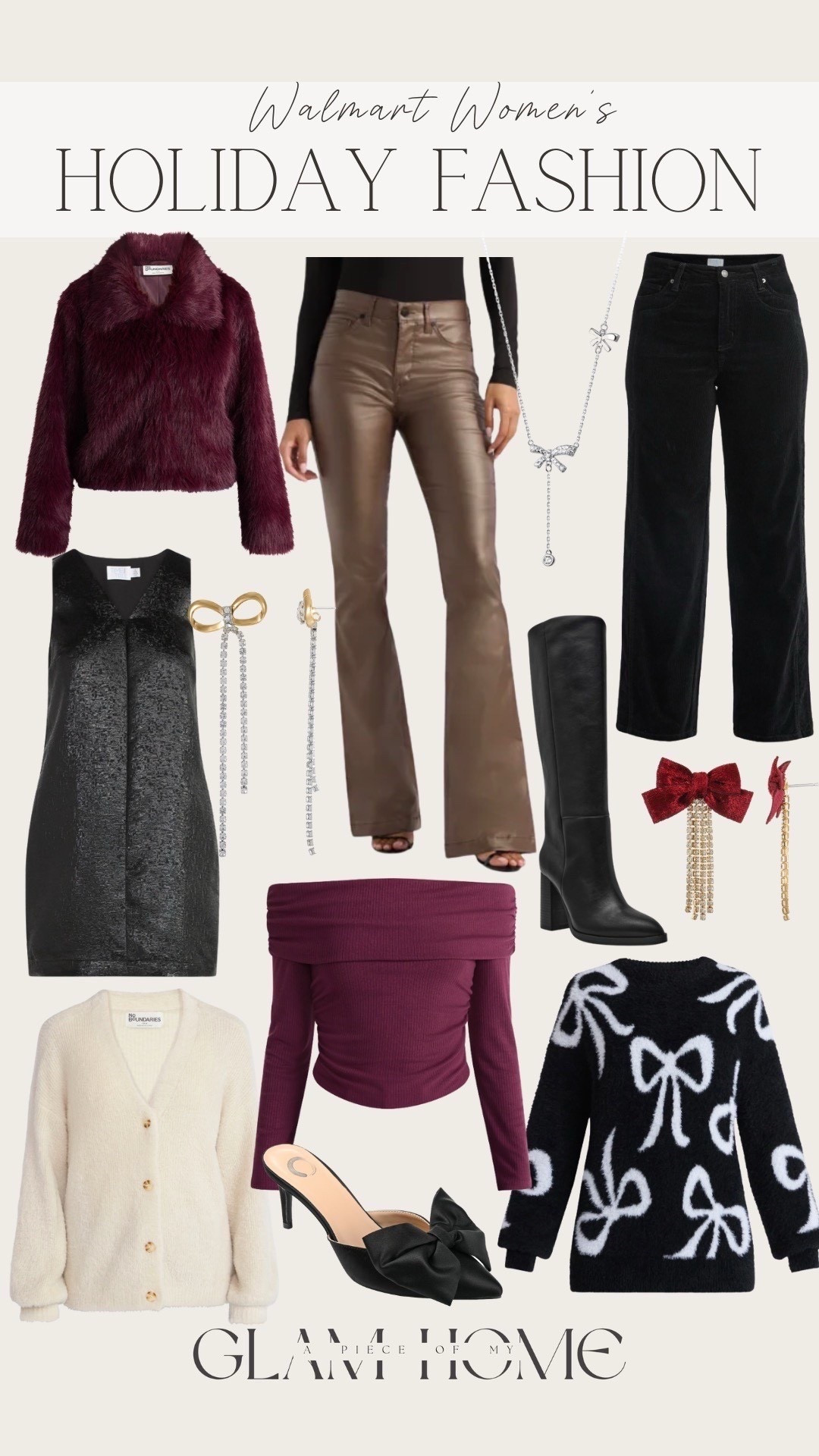 Holiday fashion for women!


Now, black, white, New Year’s Eve outfit, Christmas outfit, party clothes, bow, jewelry, sweater, coat, women’s finds, Walmart fashion, affordable fashion 



#liketkit #LTKHoliday #LTKmomlife #LTKootd
@shop.ltk
https://liketk.it/5DBt5