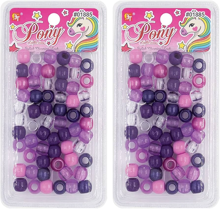 120 Pcs Beads Jewelry Making Kit DIY Hair Braiding Bracelet Ornaments Crafts Large Round Pearl Co... | Amazon (US)