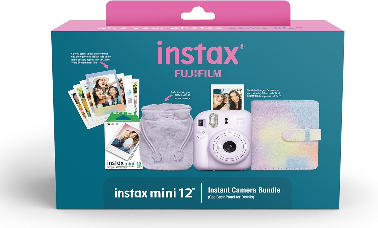 Fujifilm INSTAX Mini 12 Purple Holiday Bundle 2024 | Amazon (US)