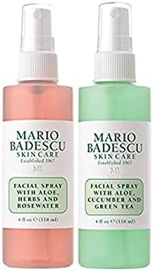 Mario Badescu Facial Spray Herbs/Rosewater and Cucumber/Green Tea (Pack of 2) | Amazon (US)