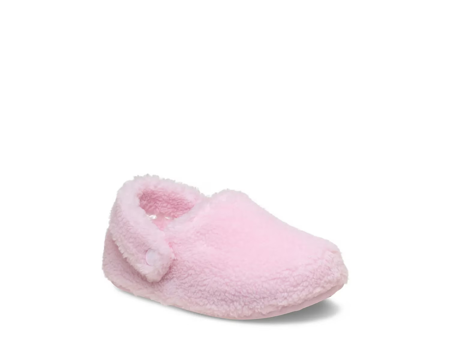 Crocs Classic Cozzzy Slipper Kids' | Girl's | Light Pink | Size 1 Youth | Slip-Ons | Slippers | DSW