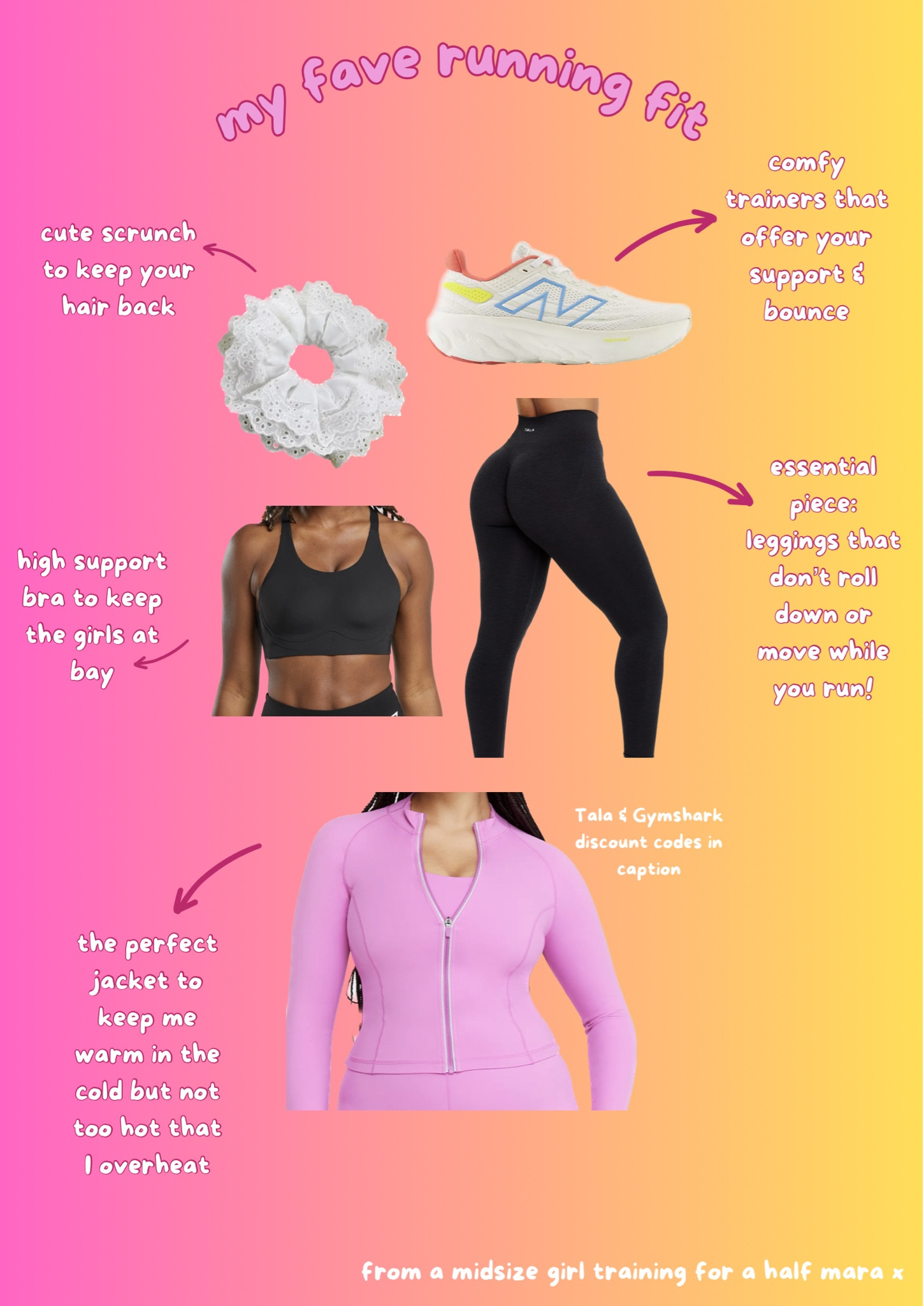 My favourite running fit 🩷 tala code: ROSIEMARCH for £££ off PaigeD for £££ off Gymshark 

#LTKmidsize #LTKfitness