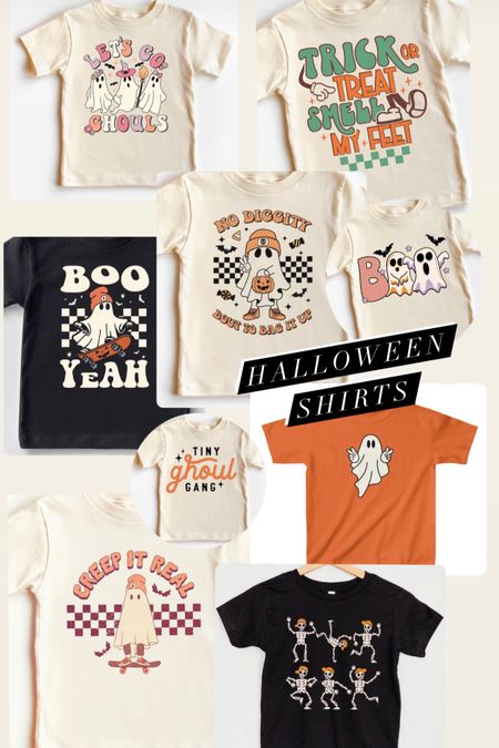 Fun toddler Halloween shirts 🧡🖤

#LTKSeasonal #LTKkids #LTKunder50