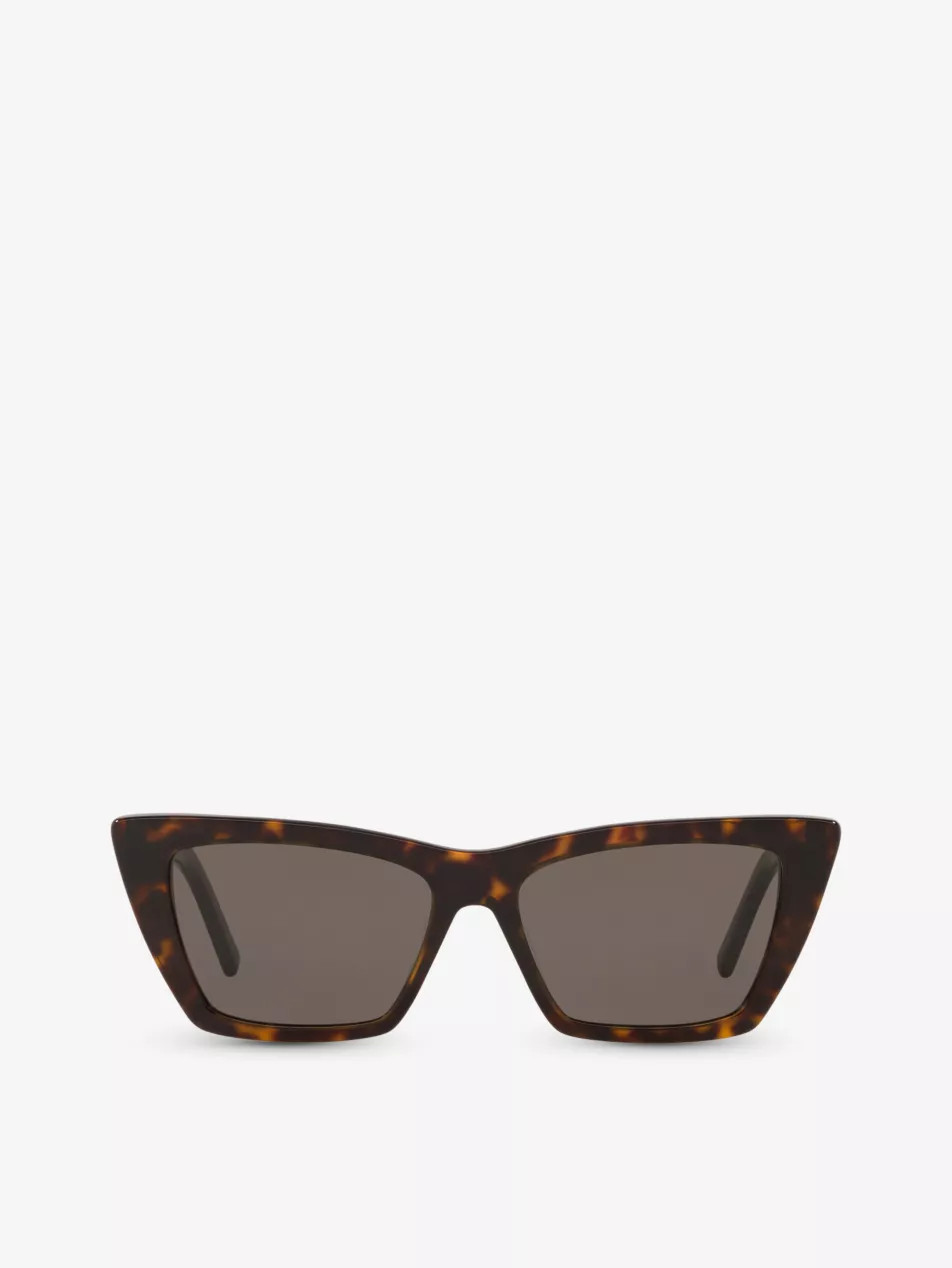 SL276 cat-eye acetate sunglasses | Selfridges