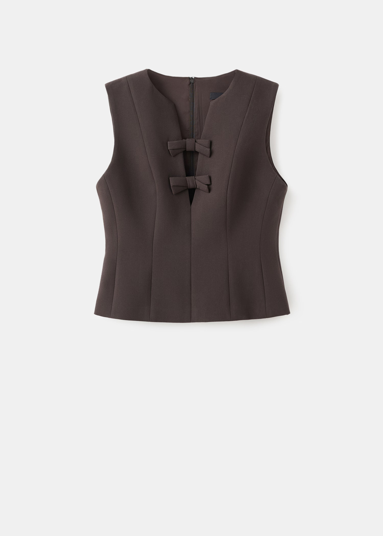 V-neck blouse with bows - Women | MANGO USA | Mango (US/MX/AU)