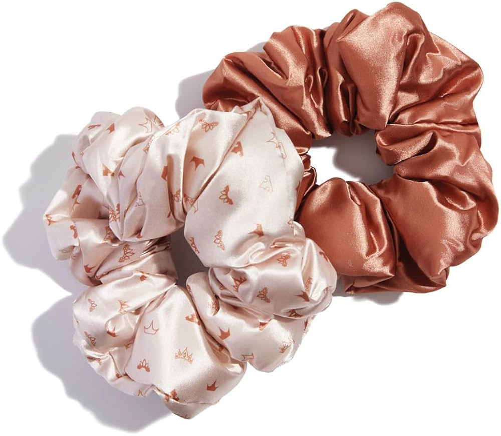 Kitsch Disney x Satin Pillow Hair Scrunchies for Women - Softer Than Silk Scrunchies for Hair | S... | Amazon (US)