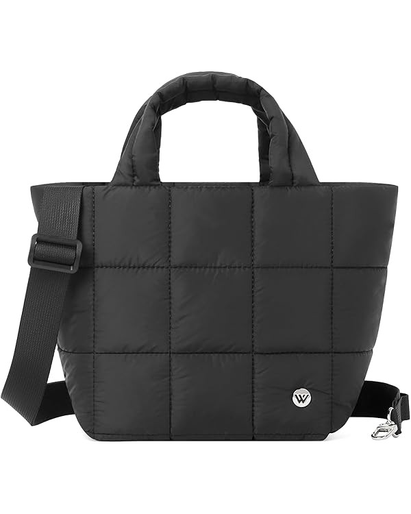 WESTBRONCO Small Puffer Bag Quilted Crossbody Bags for Women Puffy Purse Nylon Shoulder Handbag w... | Amazon (US)