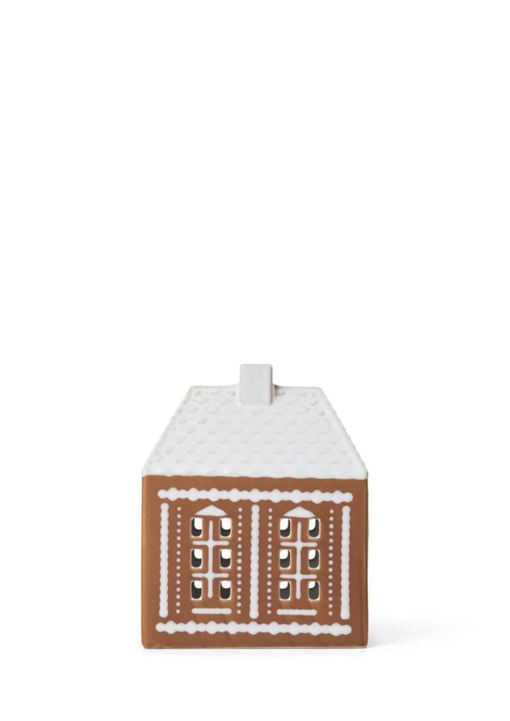 Gingerbread 6.1" Stoneware Tabletop Lantern | AllModern