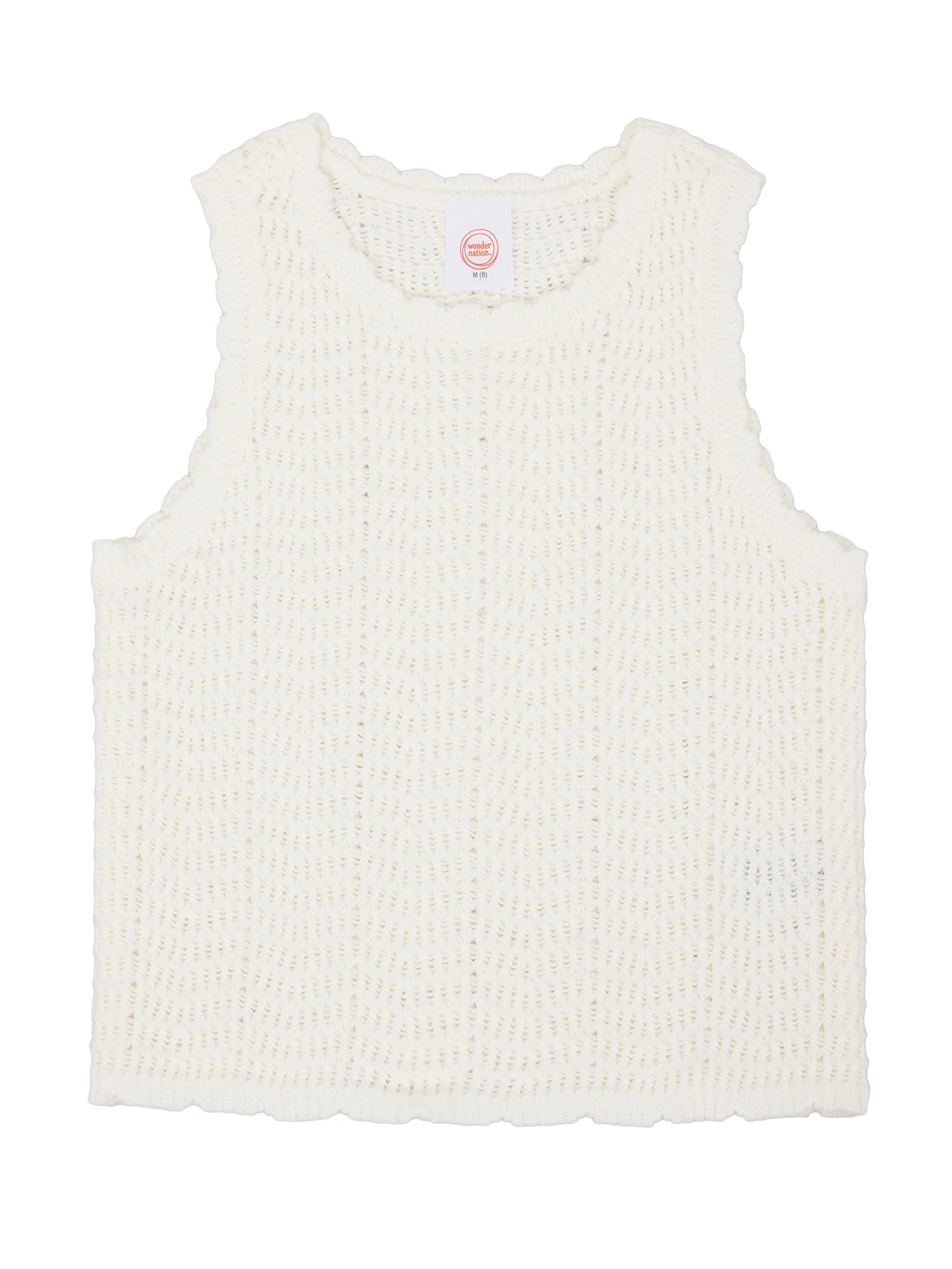 Wonder Nation Girls Sweater Tank, Sizes 4-18 & Plus | Walmart (US)