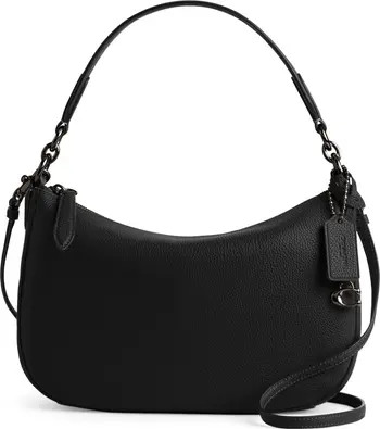 Polished Pebble Leather Crossbody Bag | Nordstrom