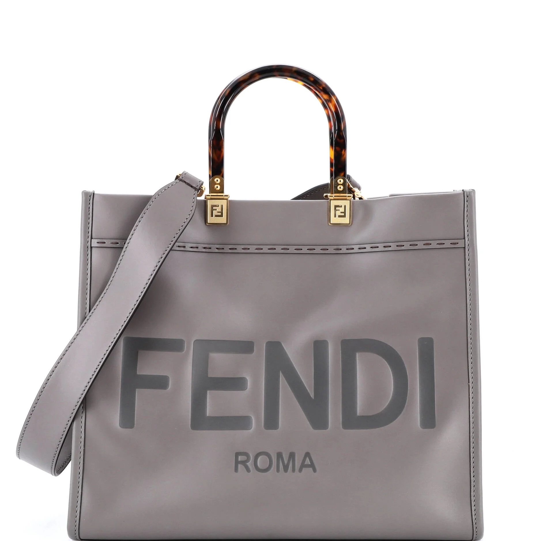 Pre-Owned Sunshine Shopper Tote Leather Medium By Rebag | Walmart (US)