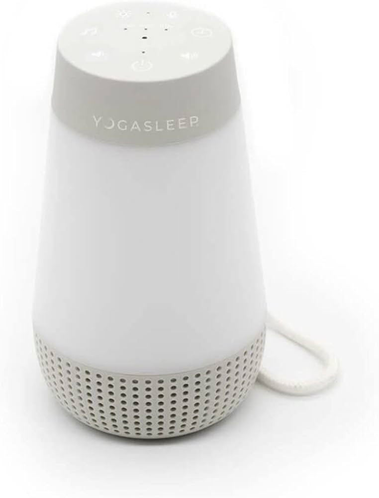 Yogasleep Baby Soother White Noise Sound Machine & Night Light, with Voice Recording & 5 Sound Op... | Amazon (US)