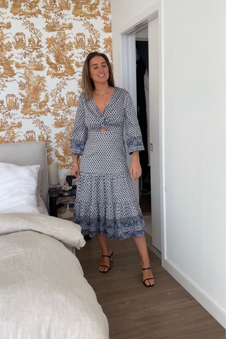 My Mom + I love this dress - Granny is the only one who doesn’t. Saks has so many good sale finds right now, including this dress - snag it before it sells out!

#LTKwedding #LTKtravel #LTKunder100