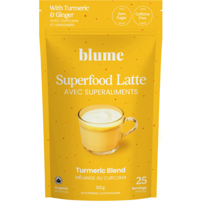 Blume Superfood Latte Tumeric Latte Mix | Well.ca