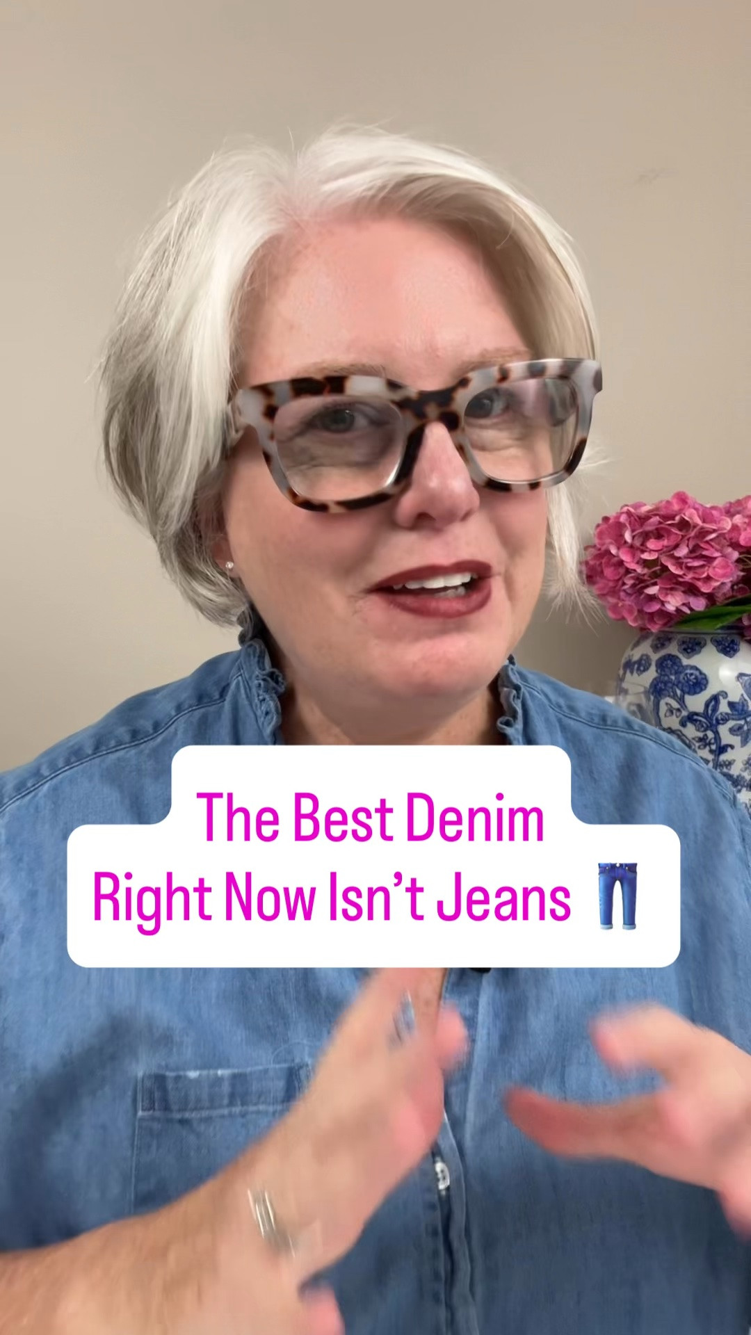 Denim is moving well beyond traditional blue jeans. Explore fresh denim fashion for women over 50, including versatile chambray shirts, belted denim dresses, waist-defining denim jackets, midi skirts, and denim-detail shoes.
These shoppable denim pieces make it easy to bring the familiar comfort and versatility of denim into more polished everyday outfits. Wear them with white pants, simple tees, button-down shirts, lightweight kn knits,, flats, loafers, or boots for easy transitional style.
The complete collection includes denim clothing, handbags shoes, handbags, and accessories for anyone who loves denim but doesn’t need another pair of jeans.

#LTKSeasonal #LTKOver40 #LTKMidsize