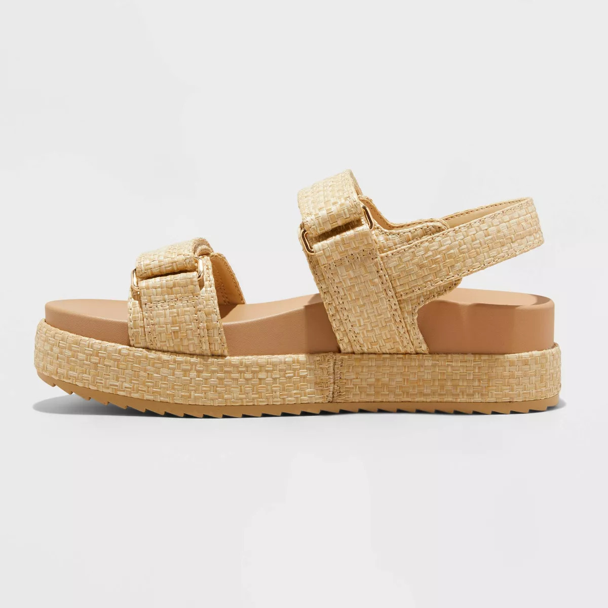 Women's Tanner Platform Double Band Sandals - A New Day™ | Target
