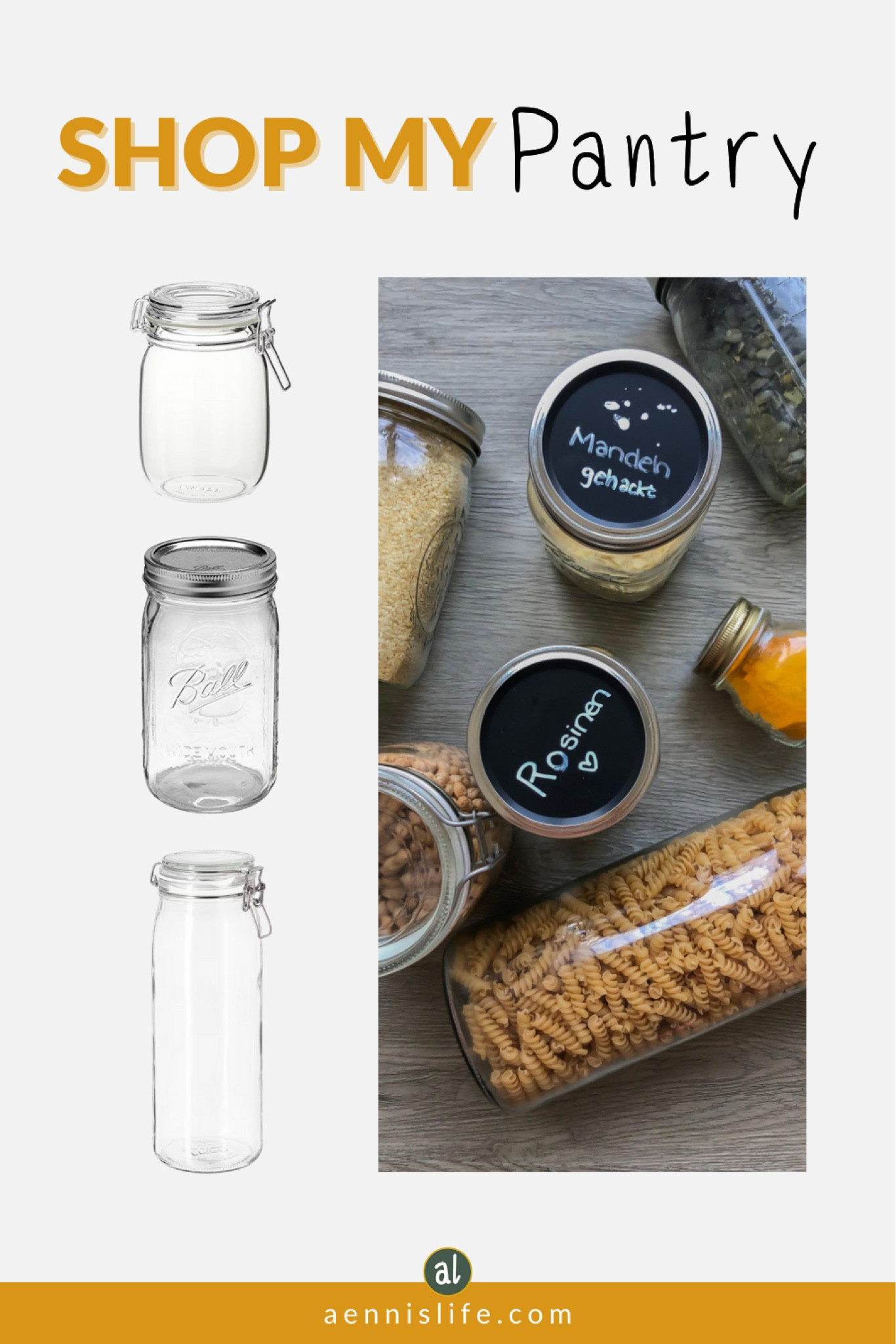 Diese Gläser dürfen in meinen Pantry nicht fehlen! 🫶🏻

#LTKunder50 #LTKeurope #LTKhome