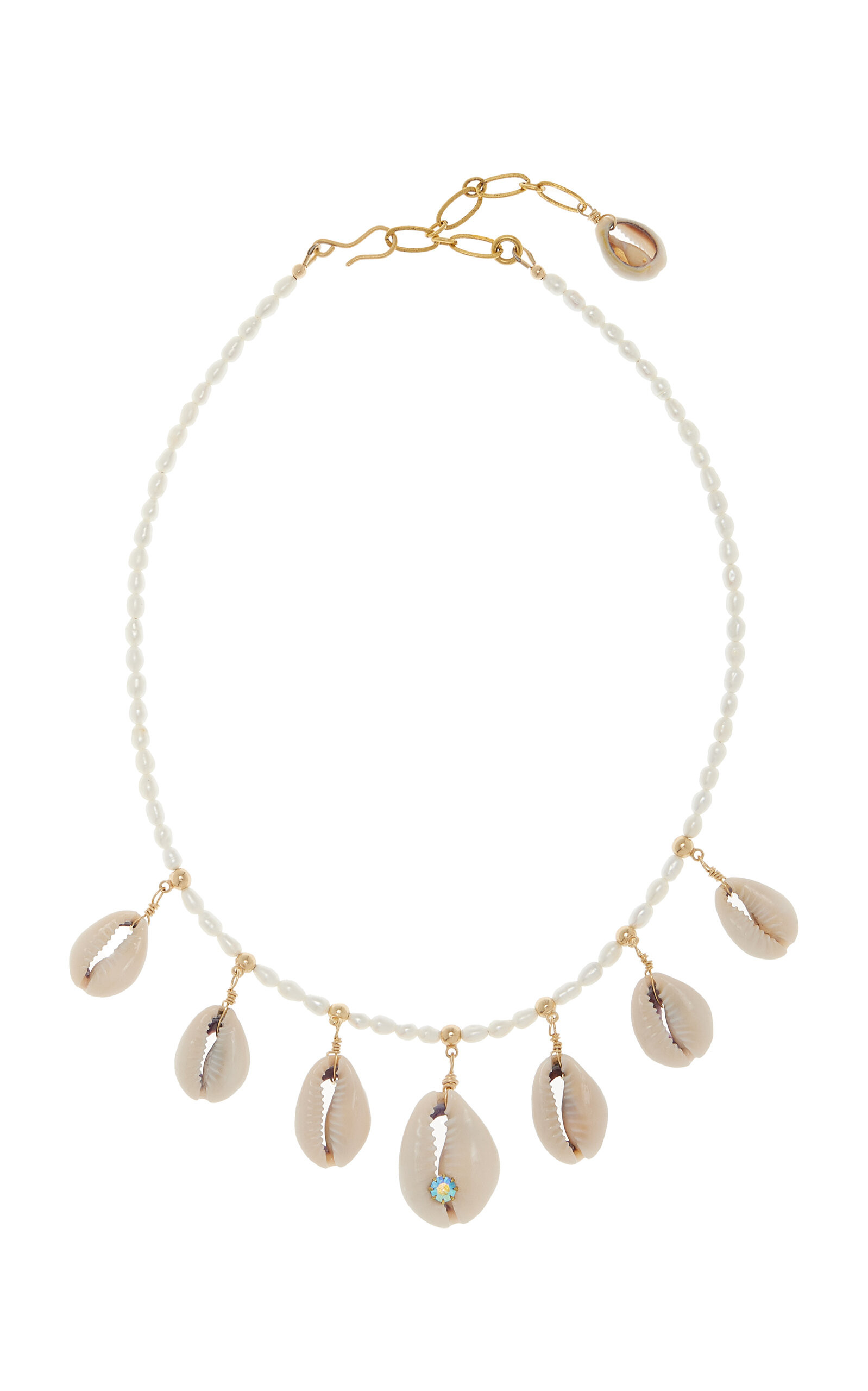 Miacomet Beaded Shell Necklace | Moda Operandi (Global)
