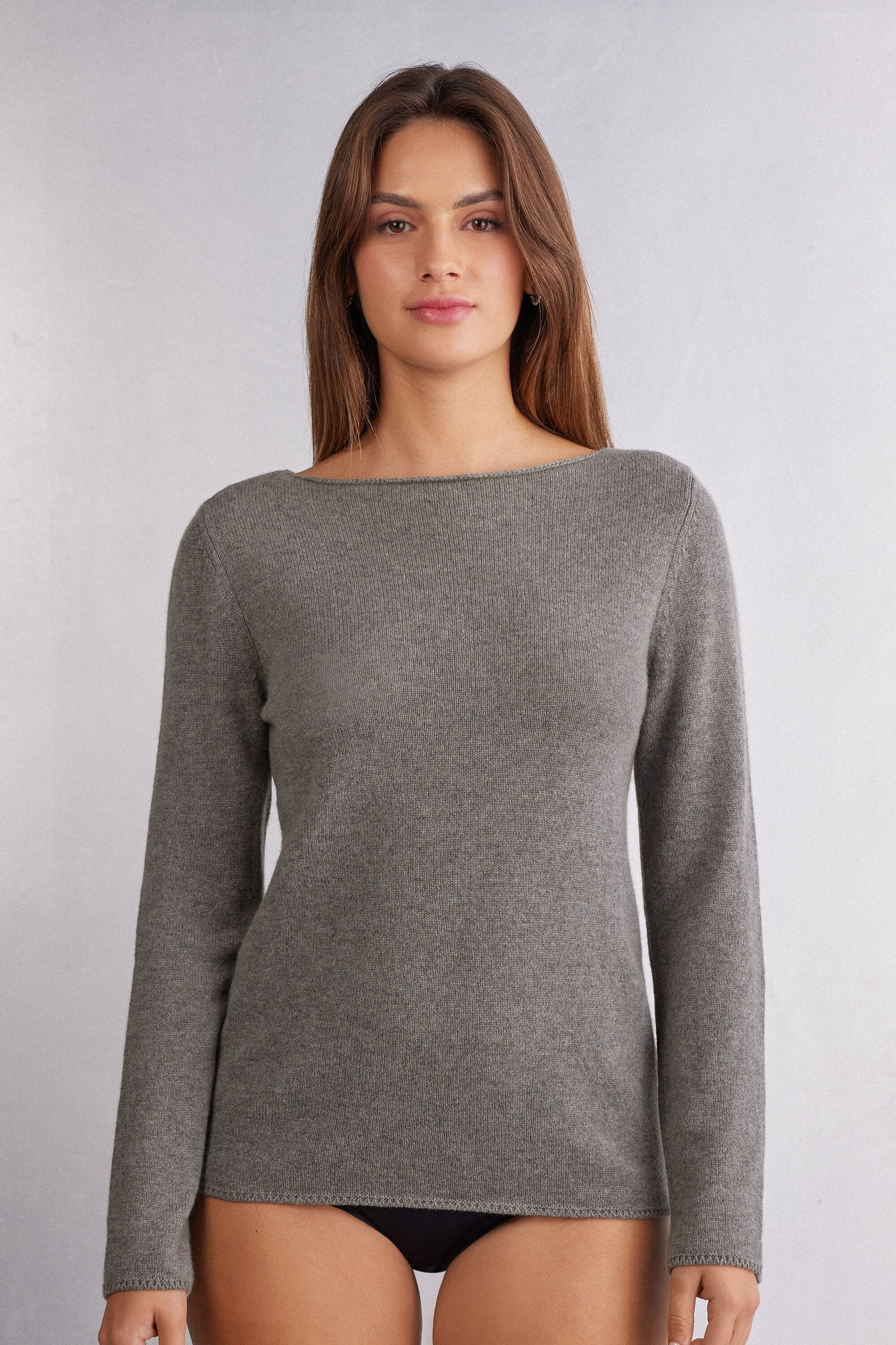 100% Cashmere Long Sleeve Top - Intimissimi | Intimissimi (US)