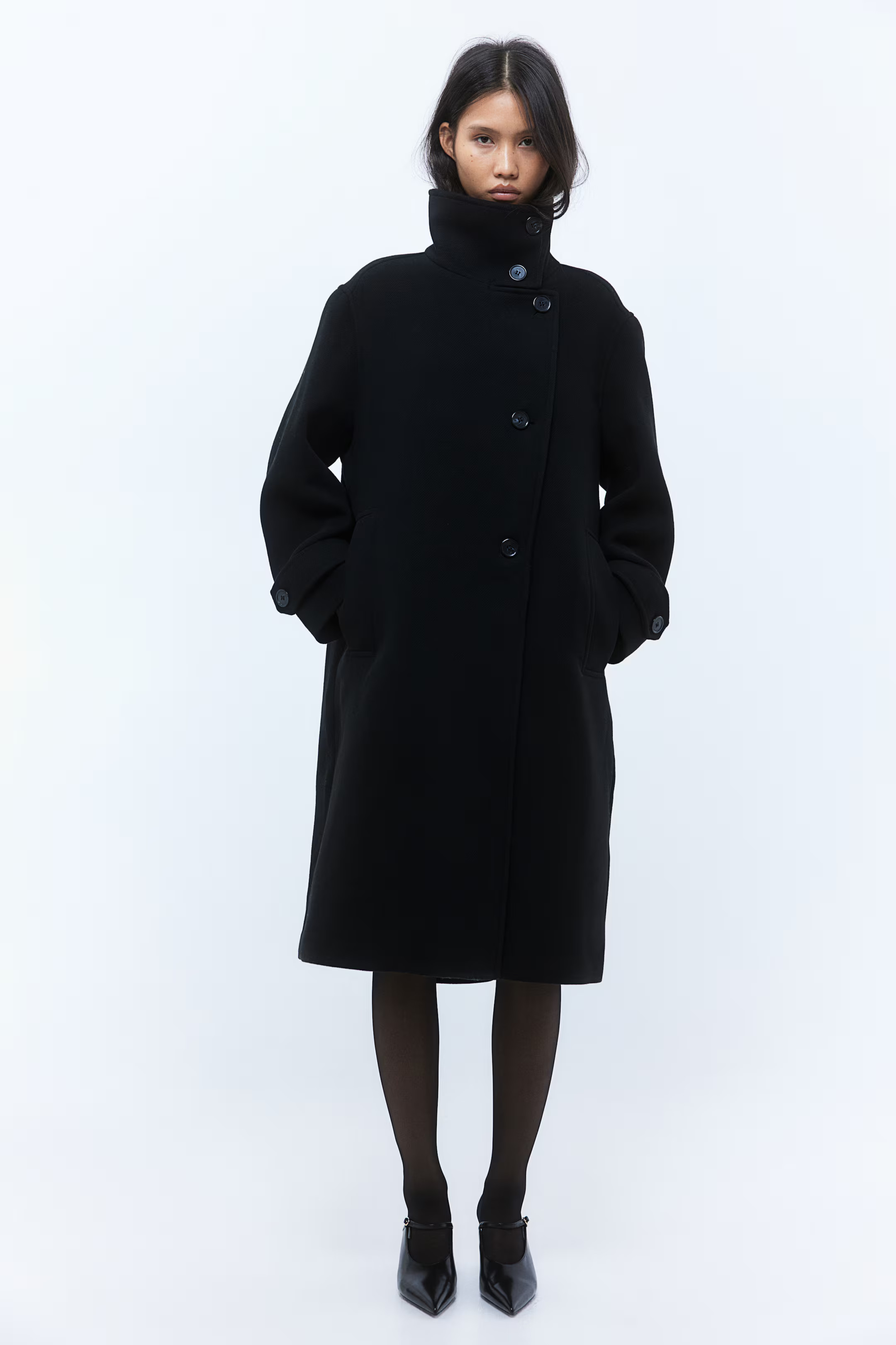 High-Collar Coat | H&M (US + CA)