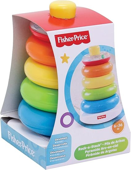 Fisher-Price FHC92 Rock-A-Stack Toy | Amazon (UK)