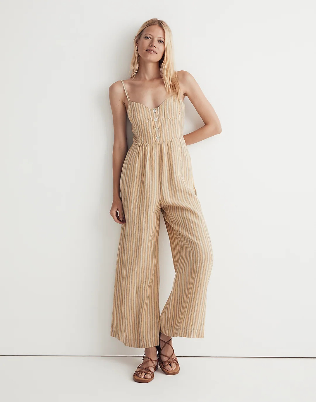 Sleeveless Wide-Leg Jumpsuit | Madewell