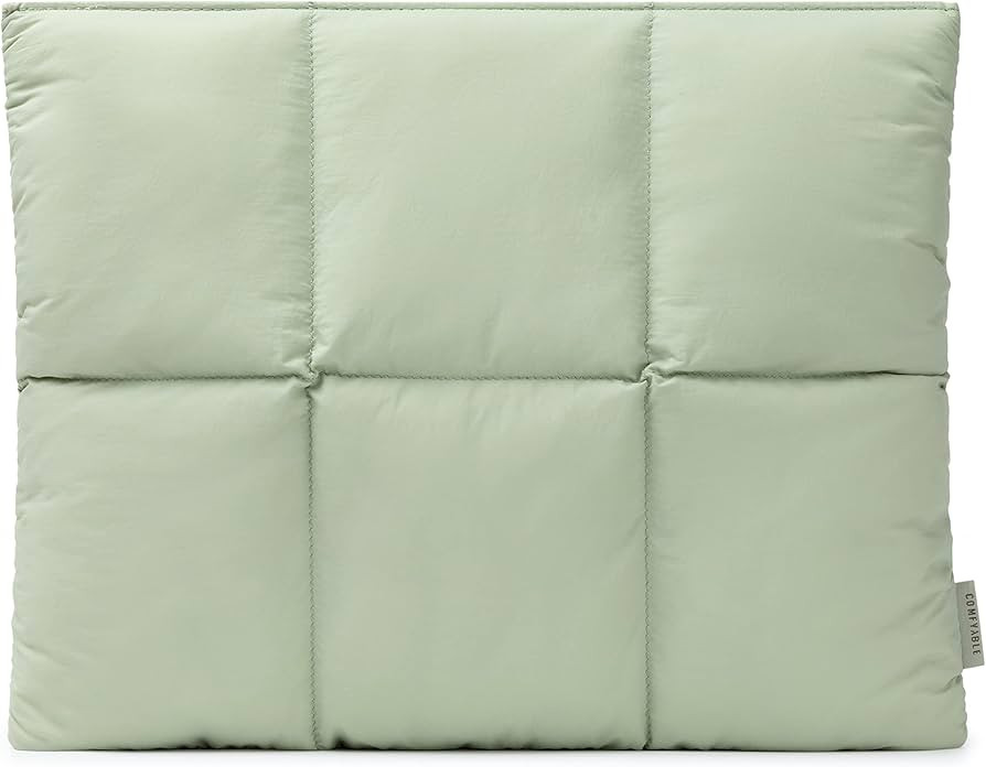 Comfyable Puffy Laptop Sleeve 13 Inch 14 Inch, Quilted Puffer Laptop Carrying Case for Women, Pil... | Amazon (US)