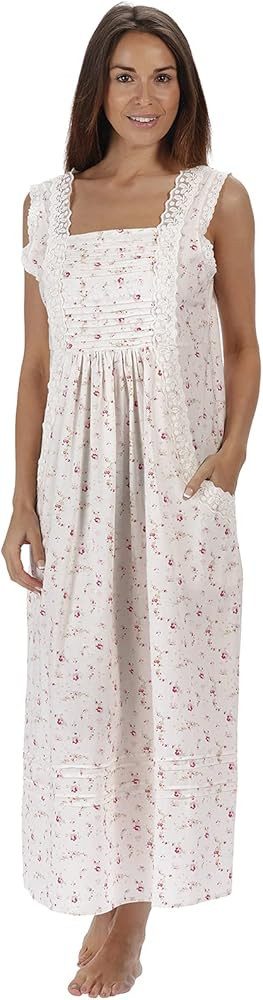 The 1 for U Nightgowns for Women - Cotton Nightgown, Rebecca 100% Cotton Gown | Amazon (US)