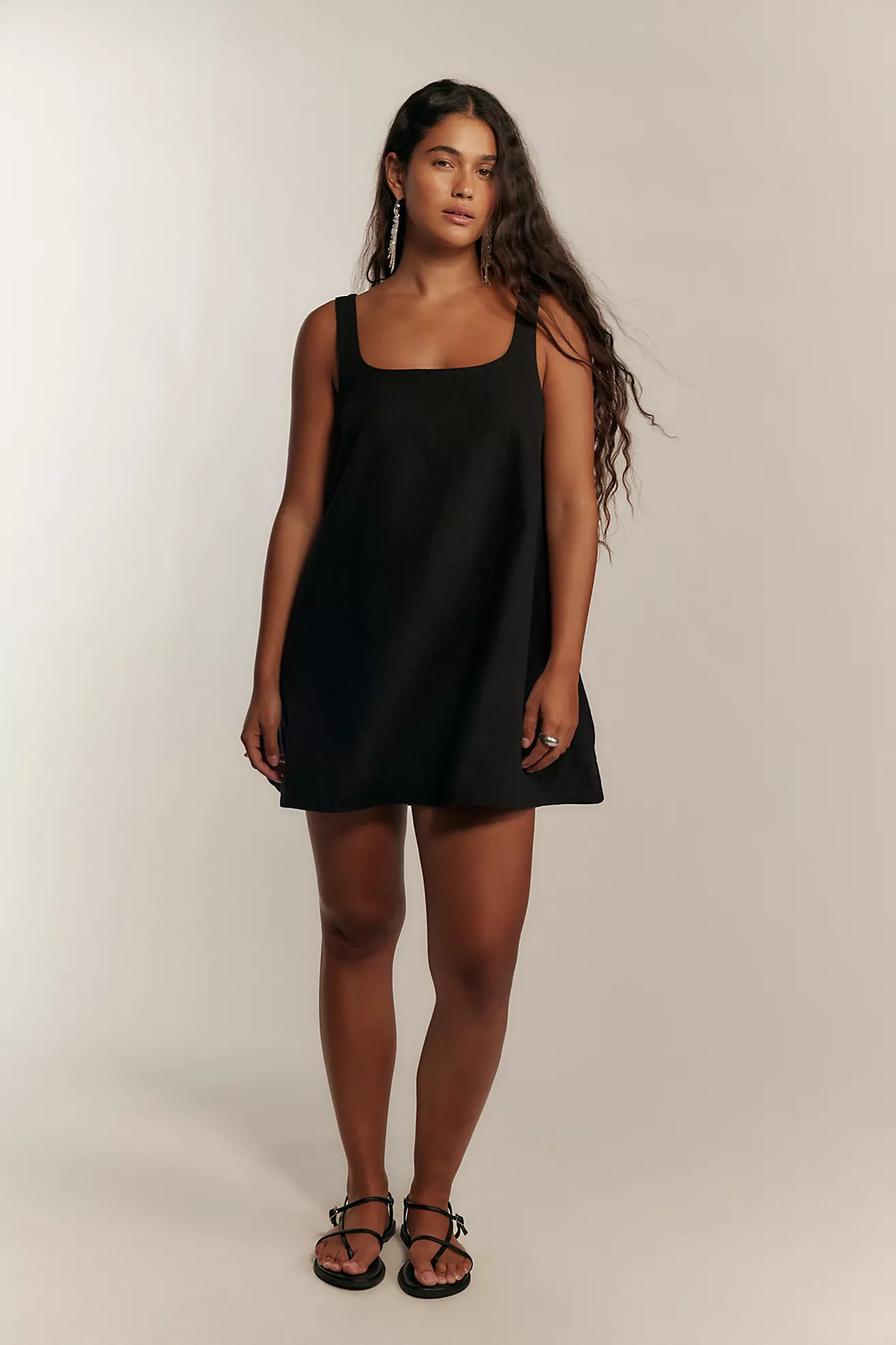 Breezy Linen Mini Dress | Free People (Global - UK&FR Excluded)