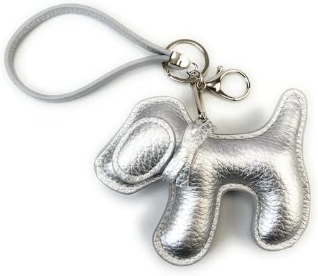 Dog Keychains Leather Craft Soft and Adorable Puppy Bag Charm Accessory for Backpack Purse Strap | Amazon (US)