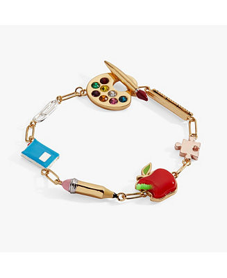 'Teacher's Pet' Multi Charm Toggle Bracelet | Macy's