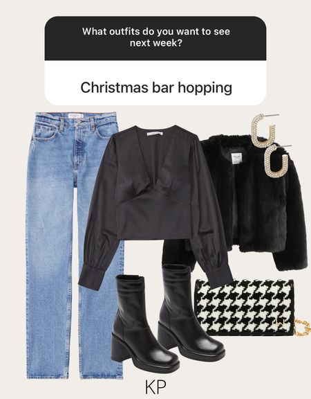 What to wear Christmas bar hopping.
#kathleenpost

#LTKSeasonal #LTKstyletip #LTKHoliday