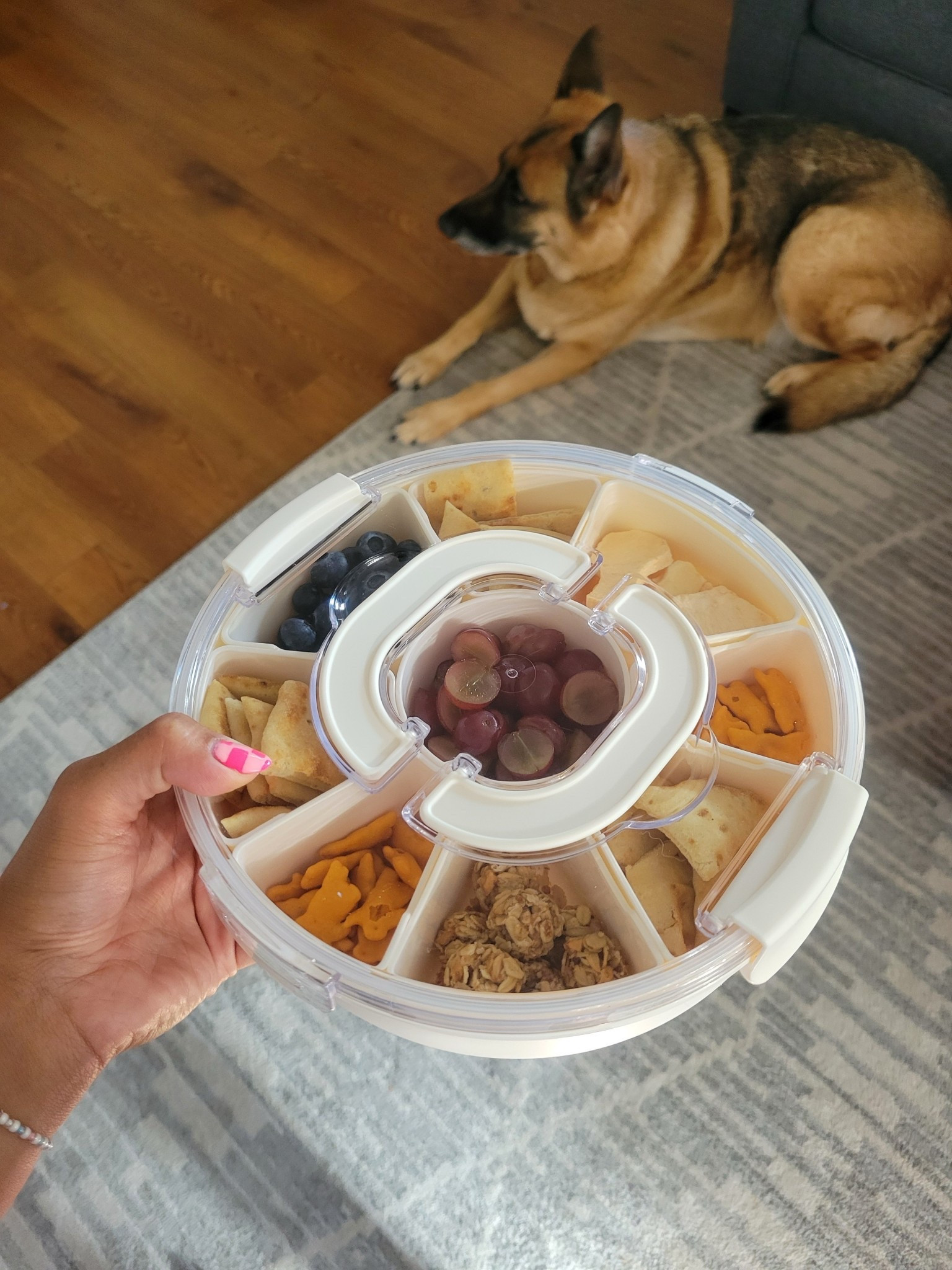 Snack container under $9. Toddler baby little kids travel hack for moms. Snack container. Walmart new arrival. Viral and trendy. Back to school. Road trip. Flight.  

 #LTKTravel #LTKKids #LTKFamily
