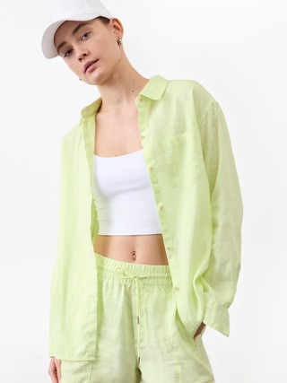 Retreat Linen Top | Athleta