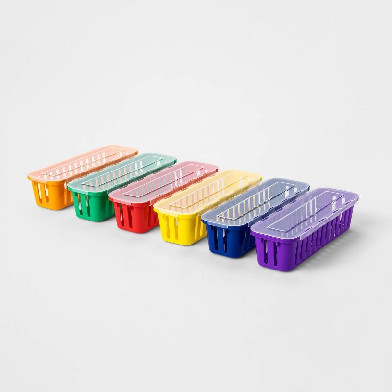 6pk Small Baskets with Lids - up & up™ | Target