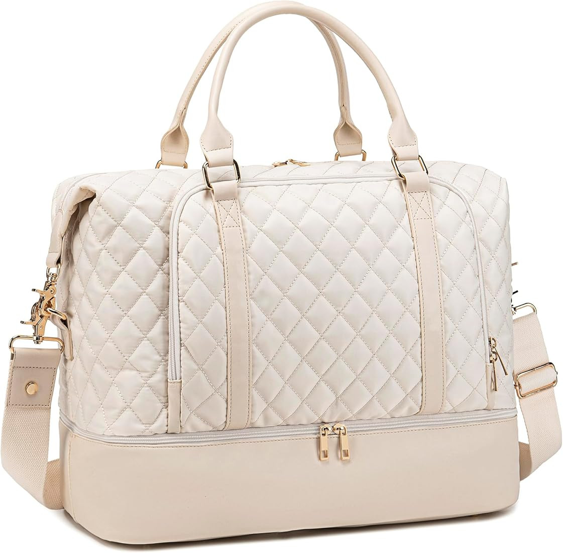 CAMTOP Women Ladies Travel Weekender Bag Overnight Duffel Carry-on Tote Bag fit 15.6 Inch Laptop ... | Amazon (US)