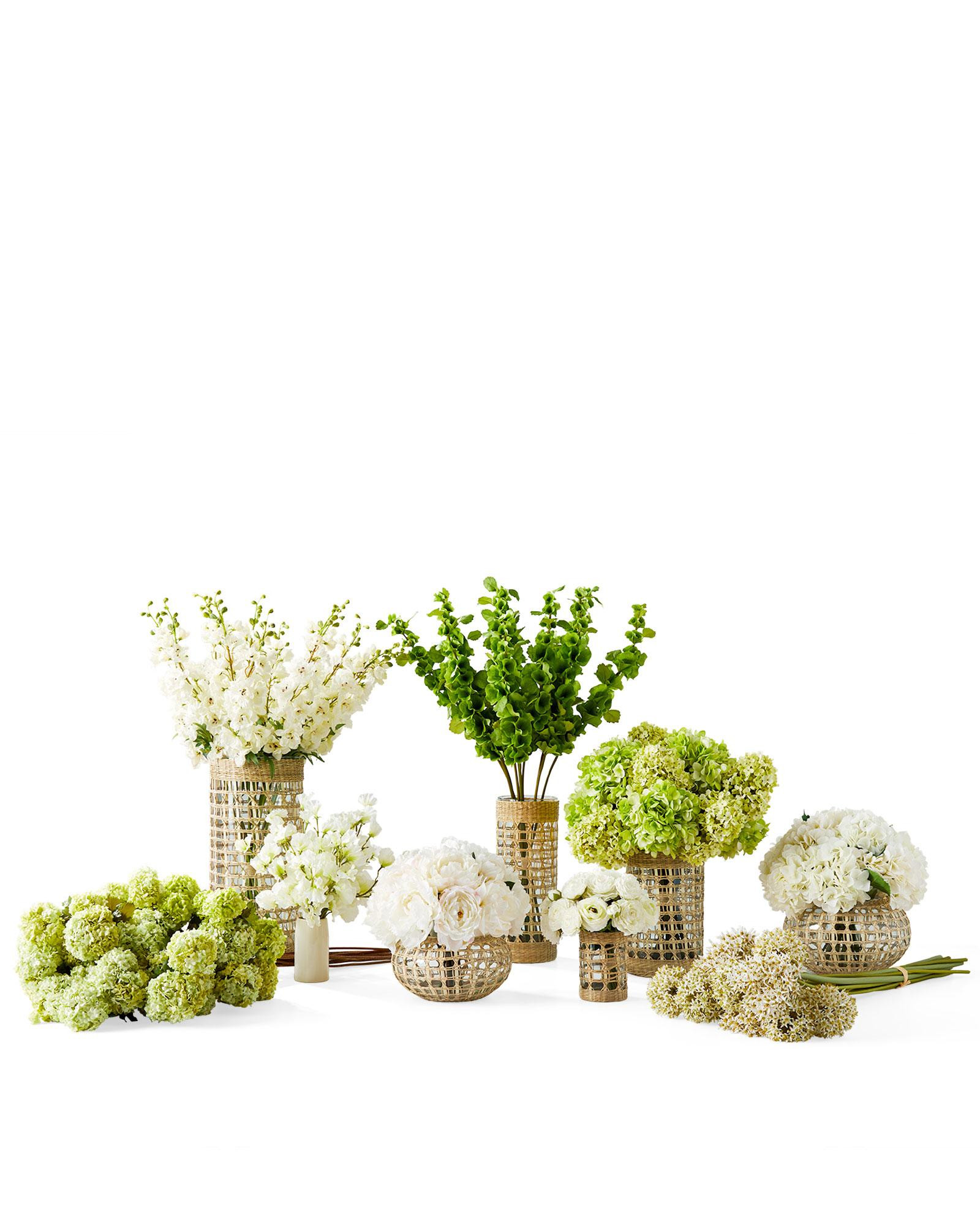 Faux Snowball Bouquet | Serena and Lily